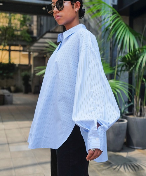 「roial」 長袖シャツ SMALL ライトピンク レディース_画像9