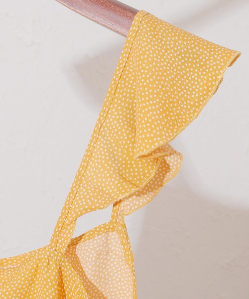 キャミソール ROLLAS ローラス / RUFFLE TANK MINI SPOT ラッフルタンクトップ キャミソール /  RO13046 ROLLA'S キャミソール ROLLAS ローラス / RUFFLE TANK MINI SPOT