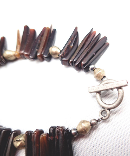 GARA（ガラ） ブレスレット GARA:SHELL HORN BRACELET メンズ