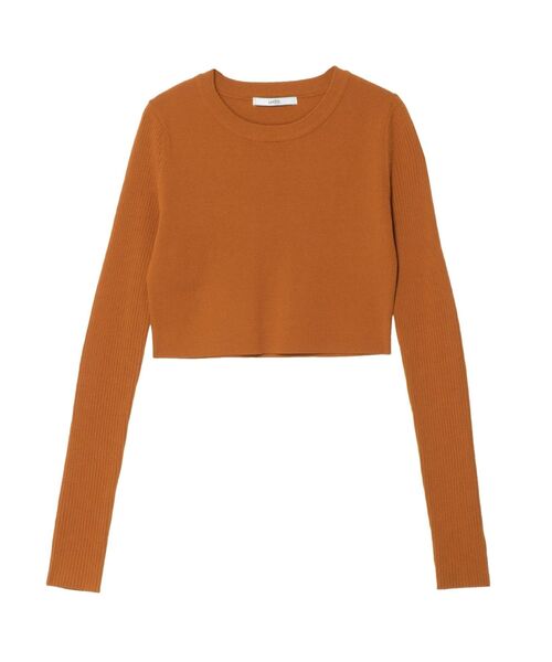UN3D. - UN3D. SHORT KT TOP / ショートニットトップ セール】SHORT KT TOP / ショートニットトップ（ニット/セーター