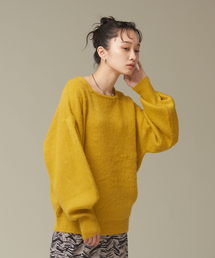 NOMINE（ノミネ） ニット セーター モヘアライクスクエアニット