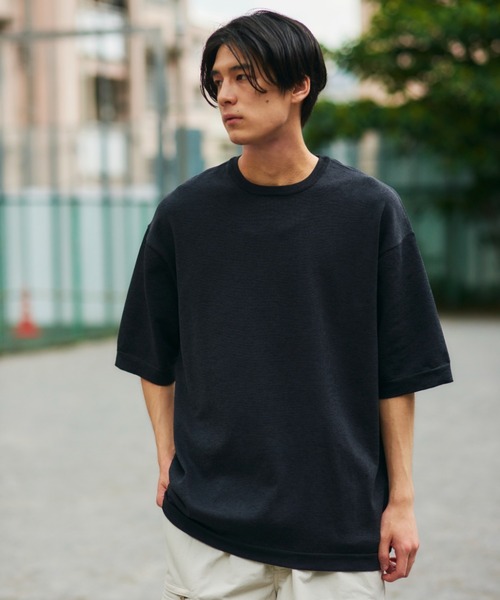 IENA C/Ny ニュアンスTシャツ◆新品未使用 NewAnce（ニュアンス） tシャツ 「NewAnce」ニットTシャツ メンズ