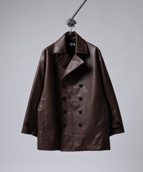 Questioning（クエスチョニング） pコート ピーコート Big P Coat