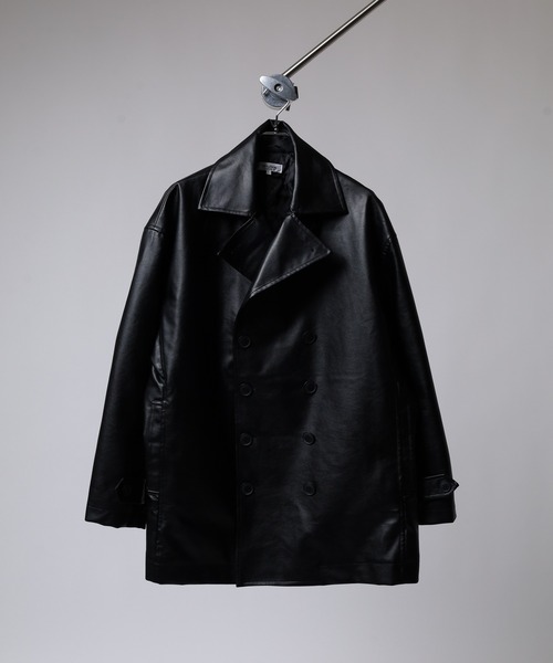 Questioning（クエスチョニング） pコート ピーコート Big P Coat