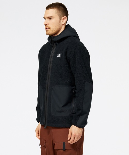 New Balance　新品ボアブルゾン New Balance ブルゾン アウター NB AT ボアジャケット メンズ