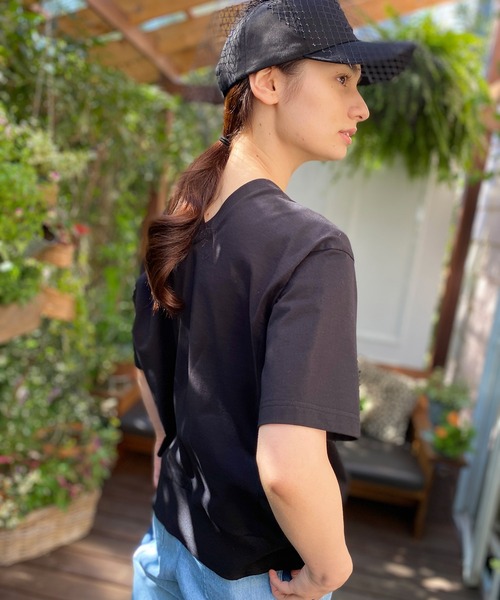 tシャツ スリットチュールデザインTee レディース : ZOZOTOWN