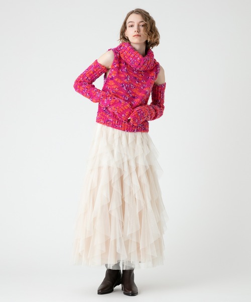 ニット セーター 「LOULOU WILLOUGHBY」ARM SLEEVE プルオーバー レディース LOULOU WILLOUGHBY ニット セーター 「LOULOU WILLOUGHBY」ARM