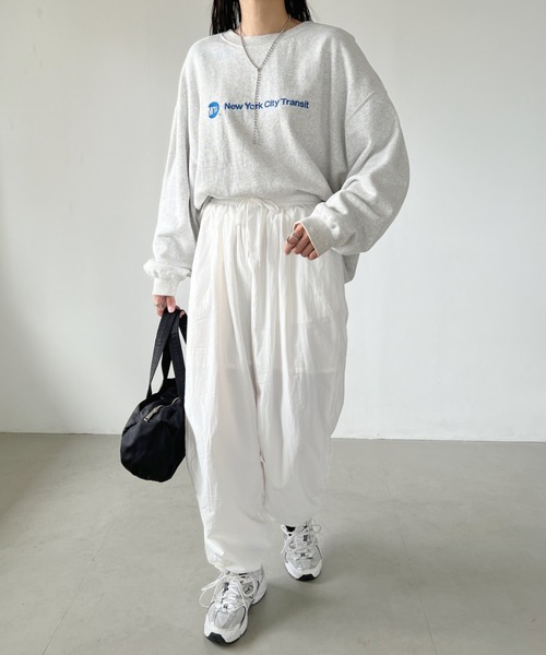 ☆送料・関税込☆THE NORTH FACE★W'S PARACHUTE パンツ★ レディース 古着 90-00s TNF The North Face STOW POCKET