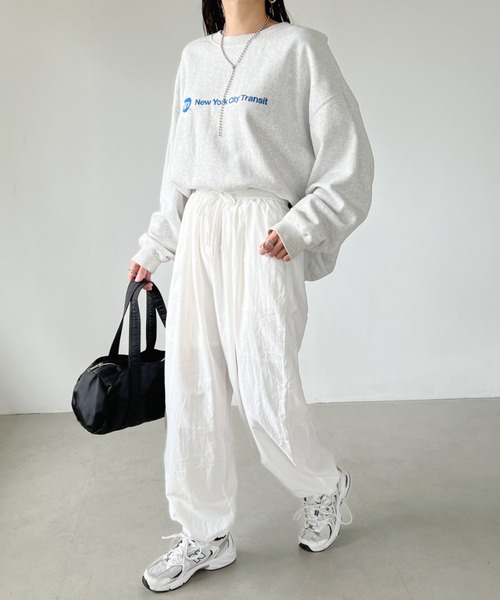 パンツ ボリュームパラシュートパンツ レディース : ZOZOTOWN