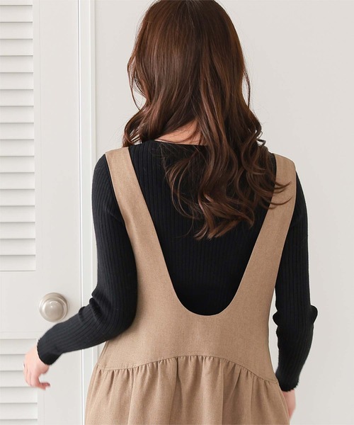 titivate（ティティベイト） ニット セーター ボートネックリブ編み