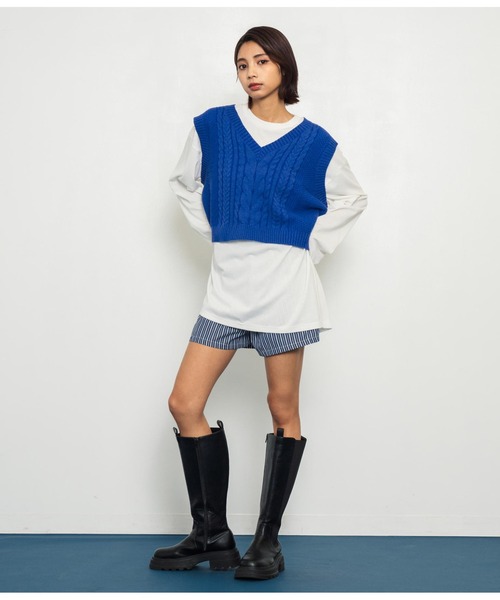 ANAP（アナップ） ブーツ サイドゴアロングブーツ レディース