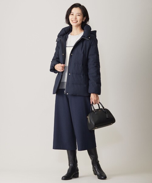 ニット セーター 「洗える」WOOL BLEND AIR カラーブロック ニット レディース J.PRESS ニット セーター 「洗える」WOOL BLEND AIR カラー