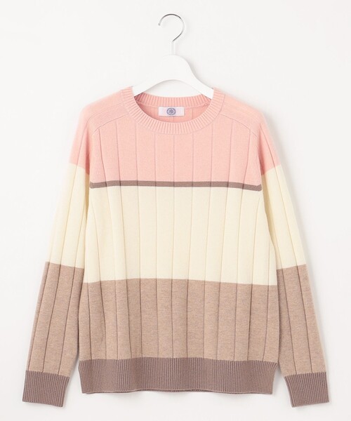 J.PRESS ニット セーター 「洗える」WOOL BLEND AIR カラー