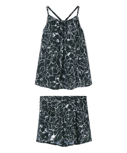 San-ai Resort 三愛水着楽園 水着 タンキニ3点セット 13L 「San-ai