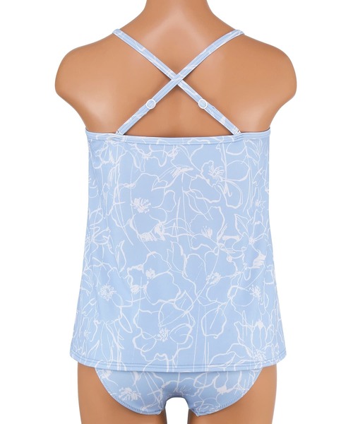 San-ai Resort 三愛水着楽園 水着 タンキニ3点セット 13L 「San-ai