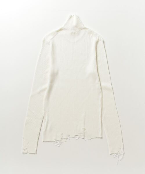 JNBY ニット Distressed High-neck Wool Sweater レディース