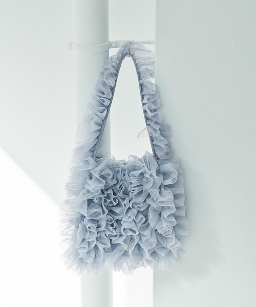 口コミ サイト 商品 ADAM フリルワンショルダーバッグ ハンドバッグ ROPE' ET バッグ
