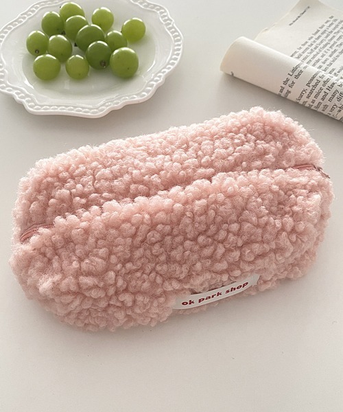 ︎︎⟡ ぽ ち ⟡様 Pochi Pouch（ポチポーチ） ポーチ Pochi Pouch/ウール ライク ジップ