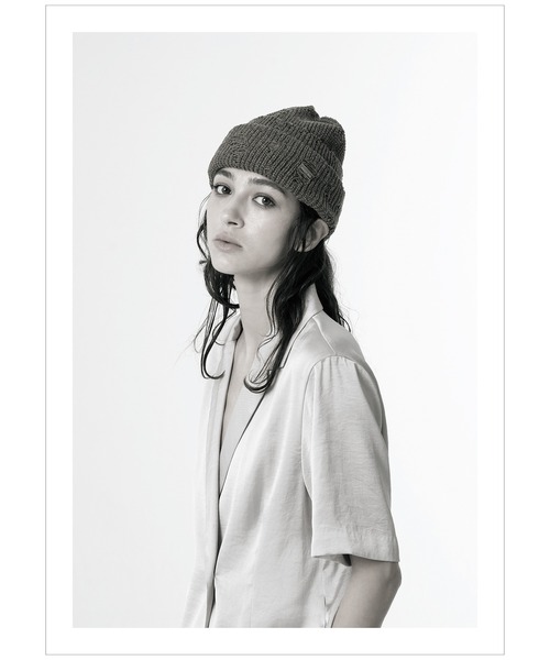 ユニセックス　ニット帽　ネイビー　Maison Birth MAISON Birth ニット帽 ニットキャップ メゾンバース / CS