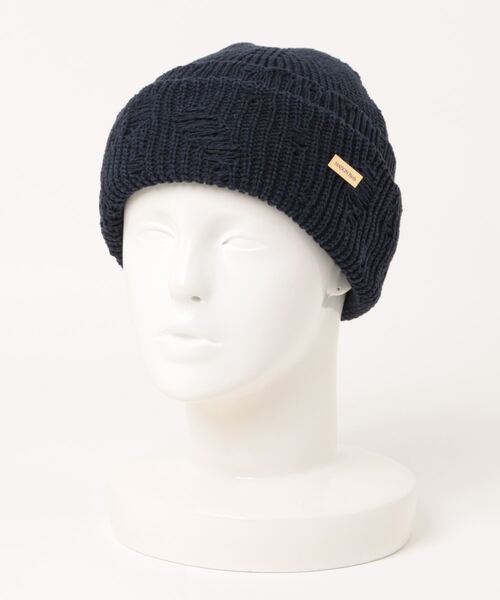 ユニセックス　ニット帽　ネイビー　Maison Birth MAISON Birth ニット帽 ニットキャップ メゾンバース / CS