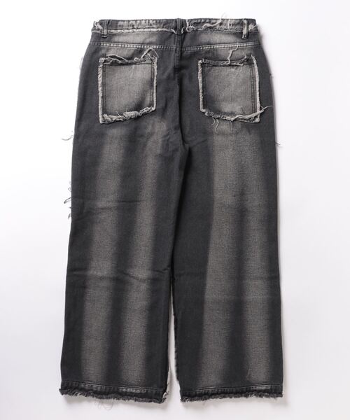 INPERFECT DENIM ブラックデニムパンツ ウエスト29 ブラックフェードデニム | KEYMEMORY - KEY MEMORY Online Shop