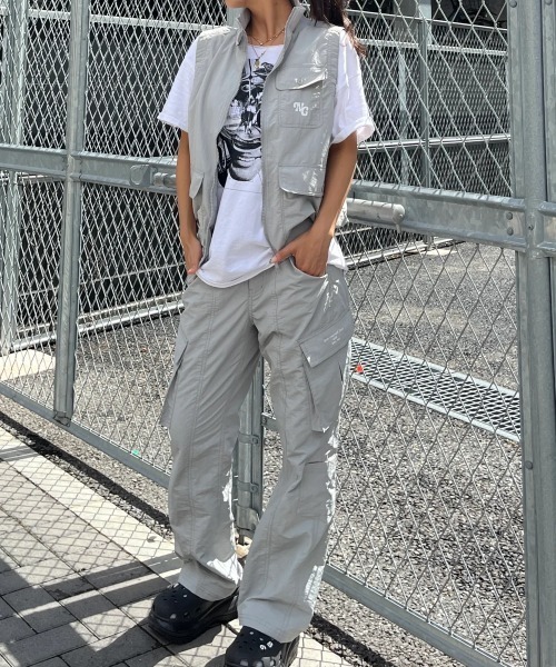 ベスト ジレ NG cargo vest レディース Nope Girl ベスト ジレ NG cargo vest レディース : ZOZOTOWN