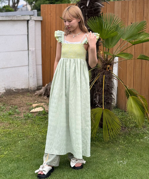 ワンピース HELLO.SANFRANCISCO HELLO.SANFRANCISCO/ハローサンフランシスコ】スウェードミニ
