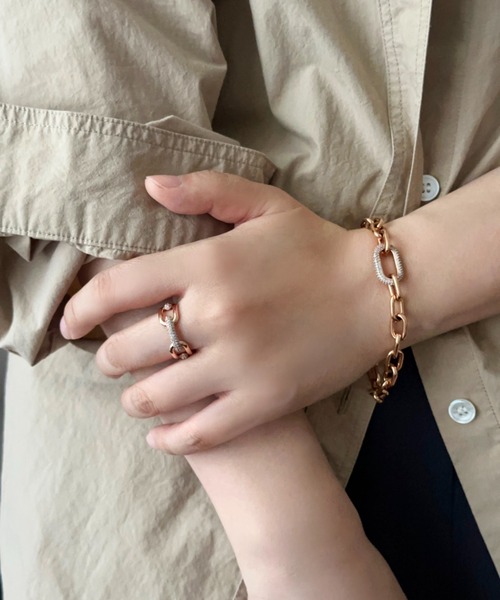 Daniel Wellington 指輪 リング CRYSTAL LINK RING レディース