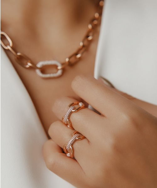 Daniel Wellington 指輪 リング CRYSTAL LINK RING レディース