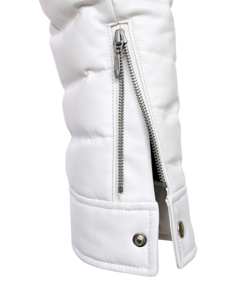 TORNADO MART マイクロスエード ライダース フーディーダウン トルネードマート TORNADO MART TORNADO MART∴シープレザーライダース