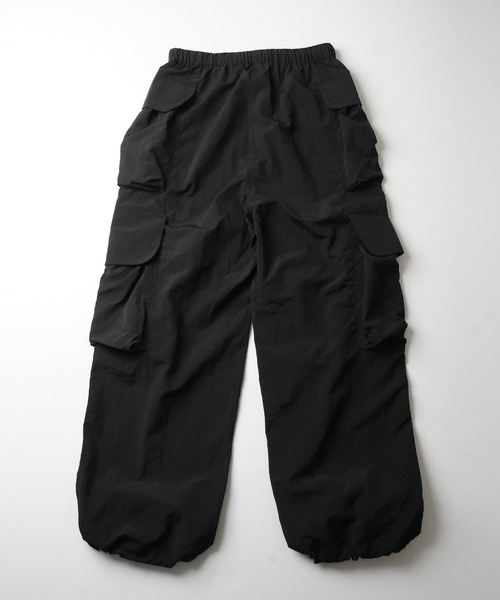トレンド 人気 シンプル スリム カーゴパンツ マルチポケット セール】【ユニセックス】Multi Pocket Belt Cargo Pants