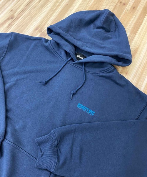 Schott N.Y.C パーカー OUR PAST IS FUTURE HOODED SWEAT メンズ
