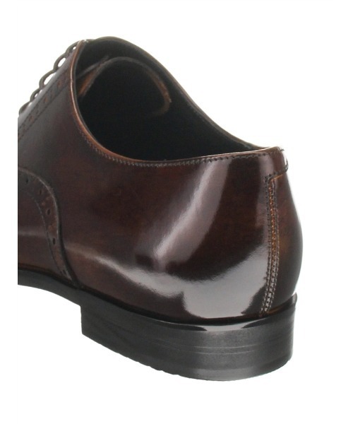 ビジネスシューズ クォーターブローグシューズ 軽量 抗菌 スムース