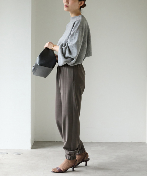 VERMEIL par iena（ヴェルメイユパーイエナ） パンツ ジョガーパンツ