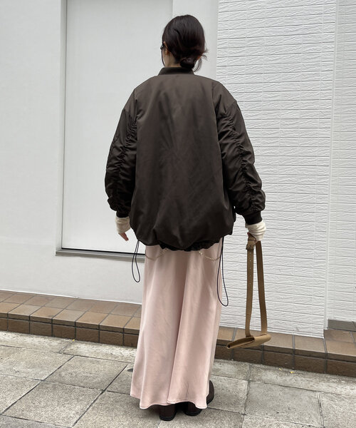 DouDou アウター リバーシブルMA1 レディース : ZOZOTOWN Yahoo!店 