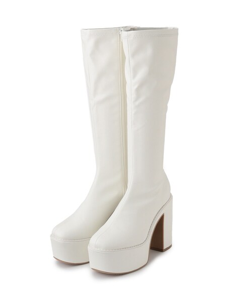 cs T&P（シーエスティーアンドピー） ブーツ 厚底ロングブーツ