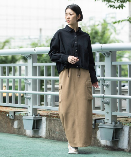 Munich（ミューニック） ブラウス シャツ 8ozスラブデニムバルーン