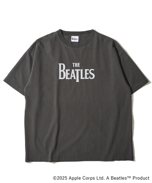The Beatles tシャツ 「THE BEATLES/ザ ビートルズ」ピグメント