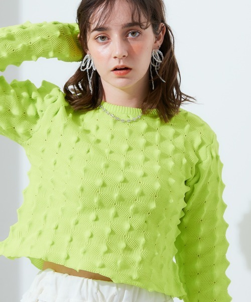 TTOL tシャツ トゲトゲニットトップ レディース : ZOZOTOWN Yahoo!店