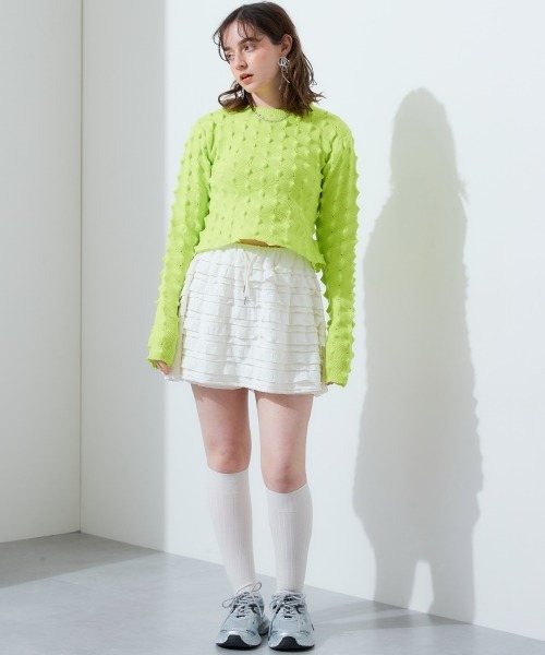 TTOL tシャツ トゲトゲニットトップ レディース : ZOZOTOWN Yahoo!店