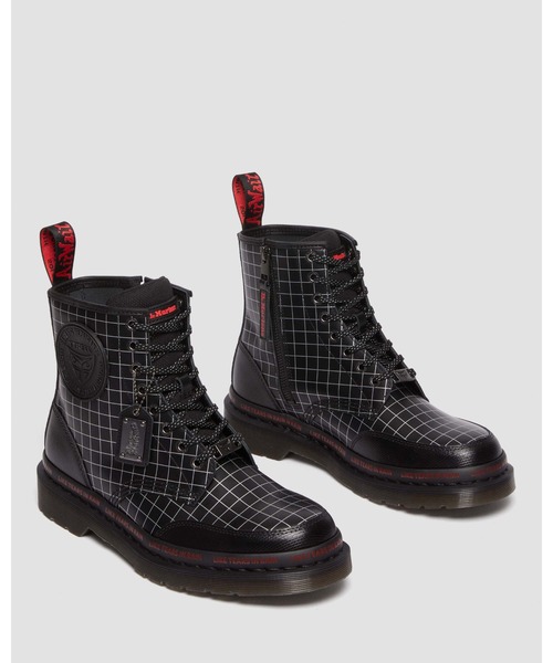 ［美品］Dr. Martens ブラック レースアップブーツ　UK8 メンズ Dr.Martens（ドクターマーチン） レースアップブーツ UK8 ブラック