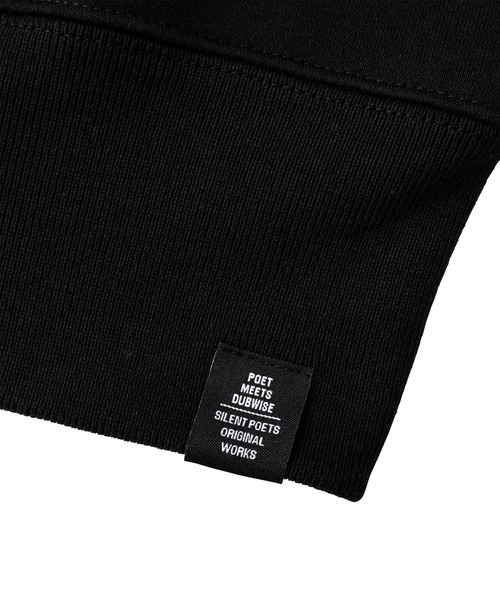 【極美品】poet meets dubwise スウェット　黒　M 裏起毛 POET MEETS DUBWISE トレーナー スウェット 「POET DUBWISE/ポエ