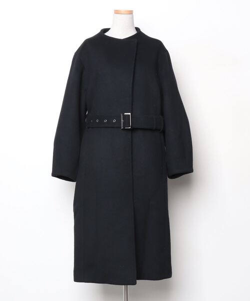 UNITED TOKYO（ユナイテッドトウキョウ） ノーカラーコート 1 ブラック