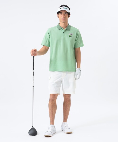 未使用ビームス　ゴルフORANGE LABEL / UVカット リブロゴ パンツ BEAMS GOLF（ビームス ゴルフ）〈WOMEN〉 ORANGE LABEL / UV