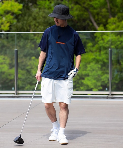 BEAMS GOLF パンツ 「UVカット/速乾/伸縮性」ORANGE LABEL