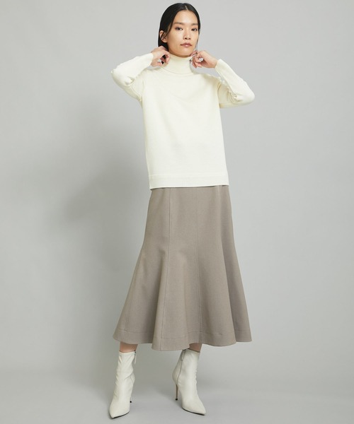 「WRAPINKNOT」 タートルネックニット 1 ライム レディース_画像9
