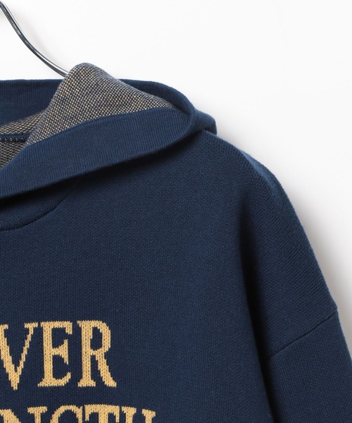 PBLIM ニット セーター 「UNISEX」ハートモチーフニットパーカー