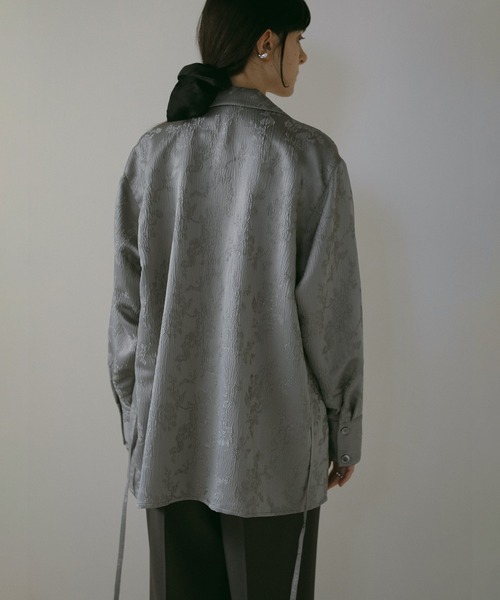 MANOF（マノフ） ブラウス シャツ JACQUARD CACHECOEUR SHIRT