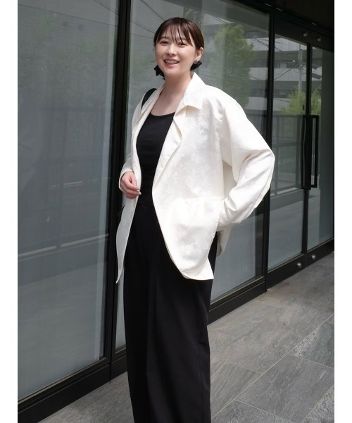 MANOF（マノフ） ブラウス シャツ JACQUARD CACHECOEUR SHIRT