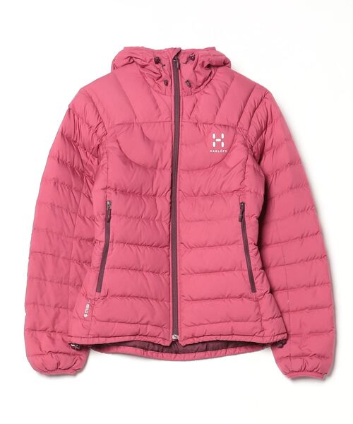 HAGLOFS（ホグロフス） ダウンコート X-SMALL ピンク レディース